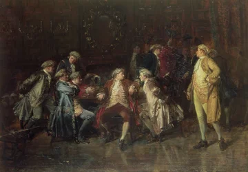 Londoner Jakobiten erhalten Nachrichten von Prestonpans